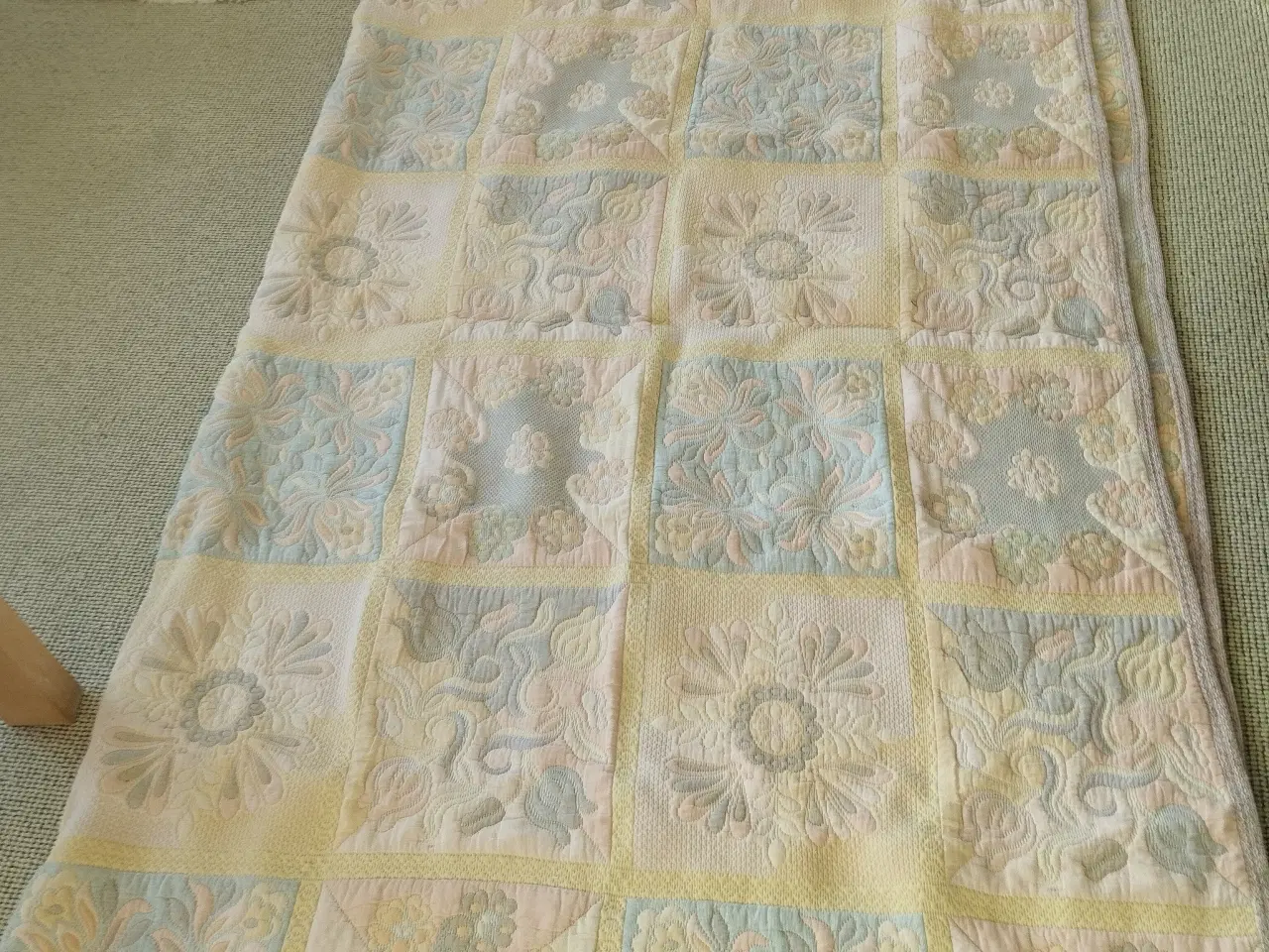 Billede 2 - Senge tæppe længde 250, bredde 220. i pæn stand.