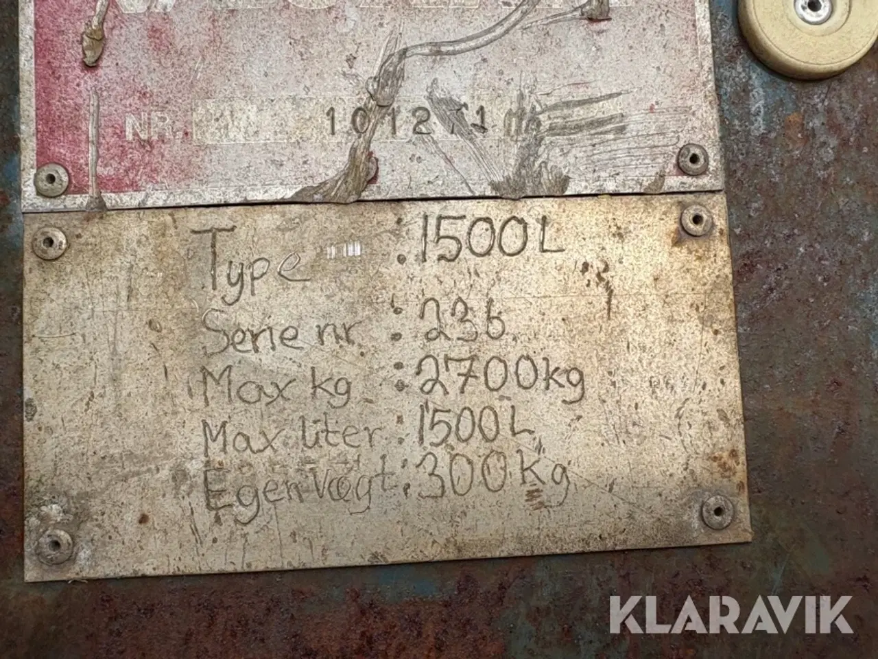 Billede 6 - Jordbakke 1500L