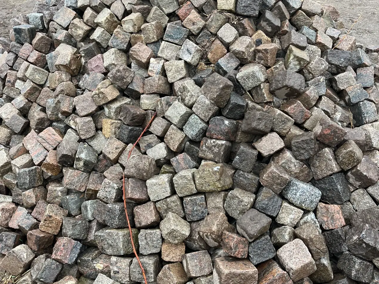 Billede 1 - Flotte slidte Chaussesten 