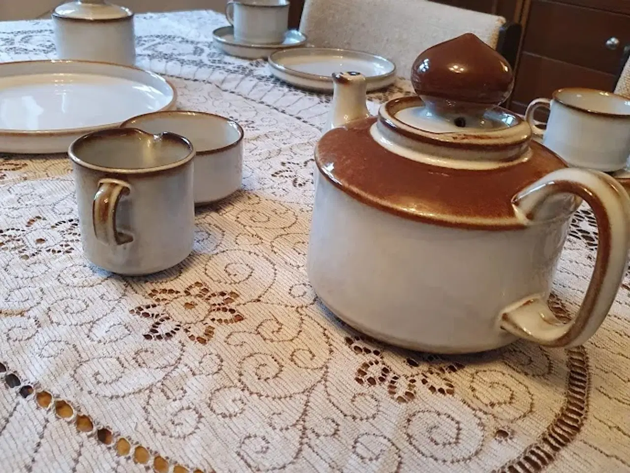 Billede 2 - Søholm Keramik kaffestel mrk. Sonja