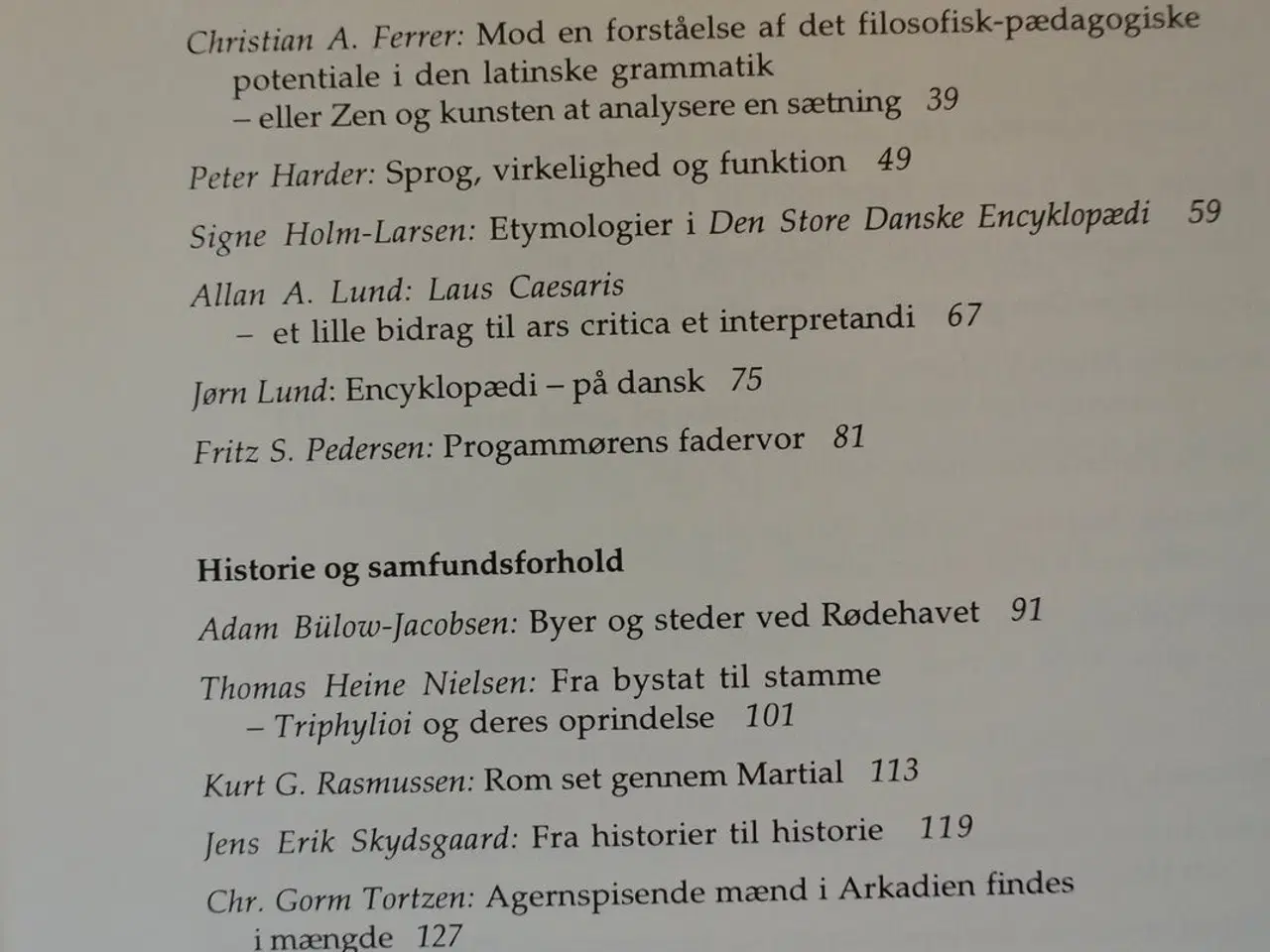 Billede 3 - hvad tales her om - 46 artikler om græsk-romersk k