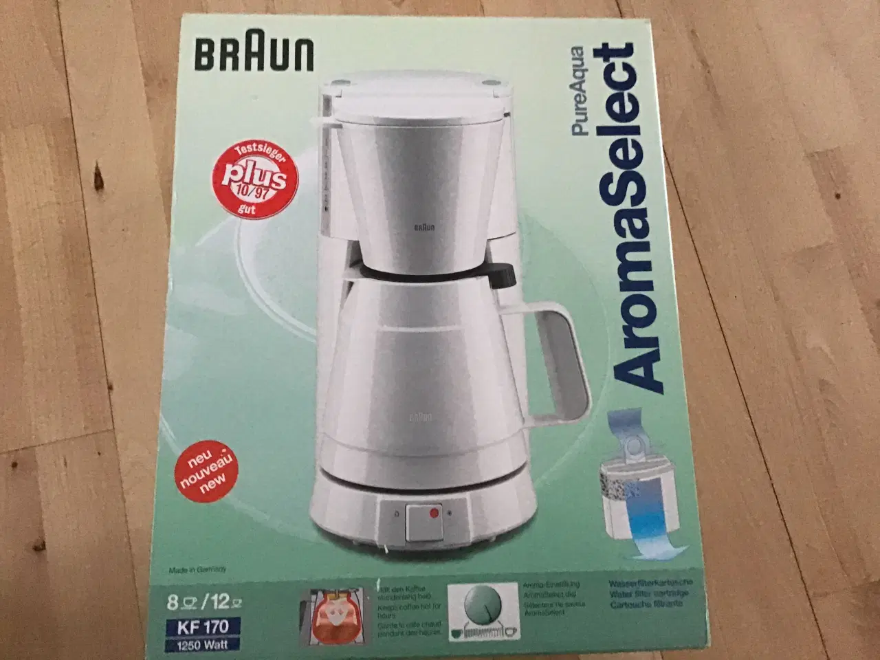 Billede 6 - Kaffemaskine Braun  hel Ny 1250wat med termokande