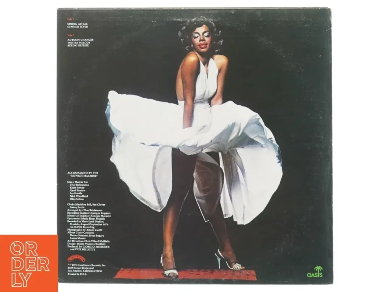 Billede 7 - Vinylplade med Donna Summer (str. 31 x 31 cm)