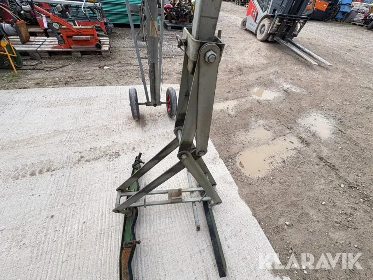 Billede 11 - Fliseløfter / vogn