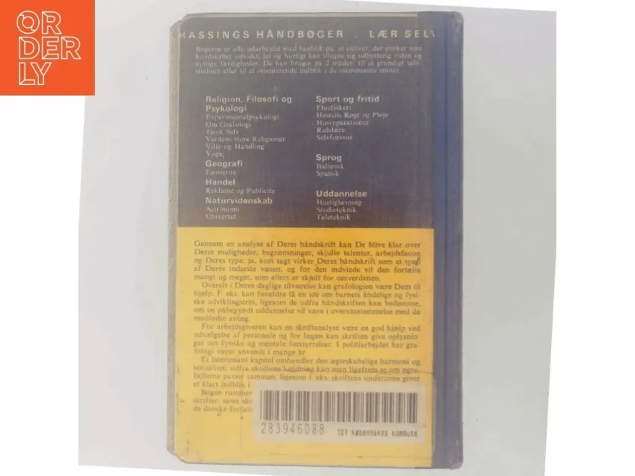 Billede 3 - Om Grafologi af Henry O. Tietschler (Bog)