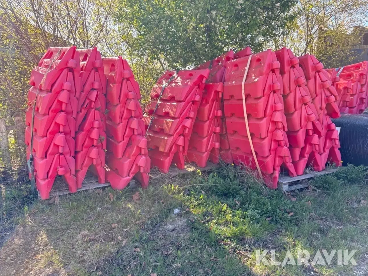 Billede 2 - Trafikbarrierer Melba Swintex HOG600 ca 86 styk