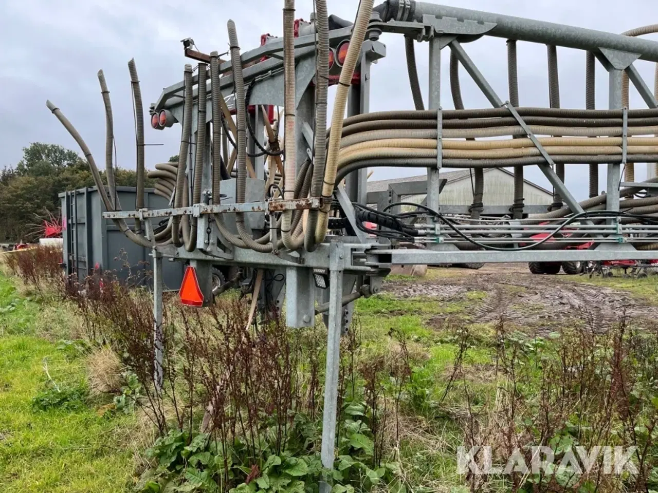 Billede 4 - AP Gyllebom V42 24 meters slæbeslange bom