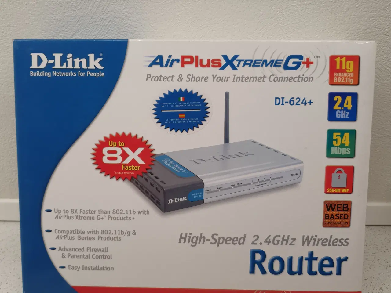 Billede 3 - D-LINK router.