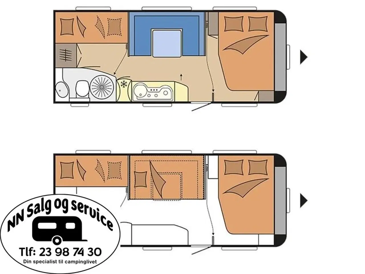 Billede 10 - 2018 - Hobby De Luxe Edition 545 KMF   FANTASTISK flot og velholdt campingvogn