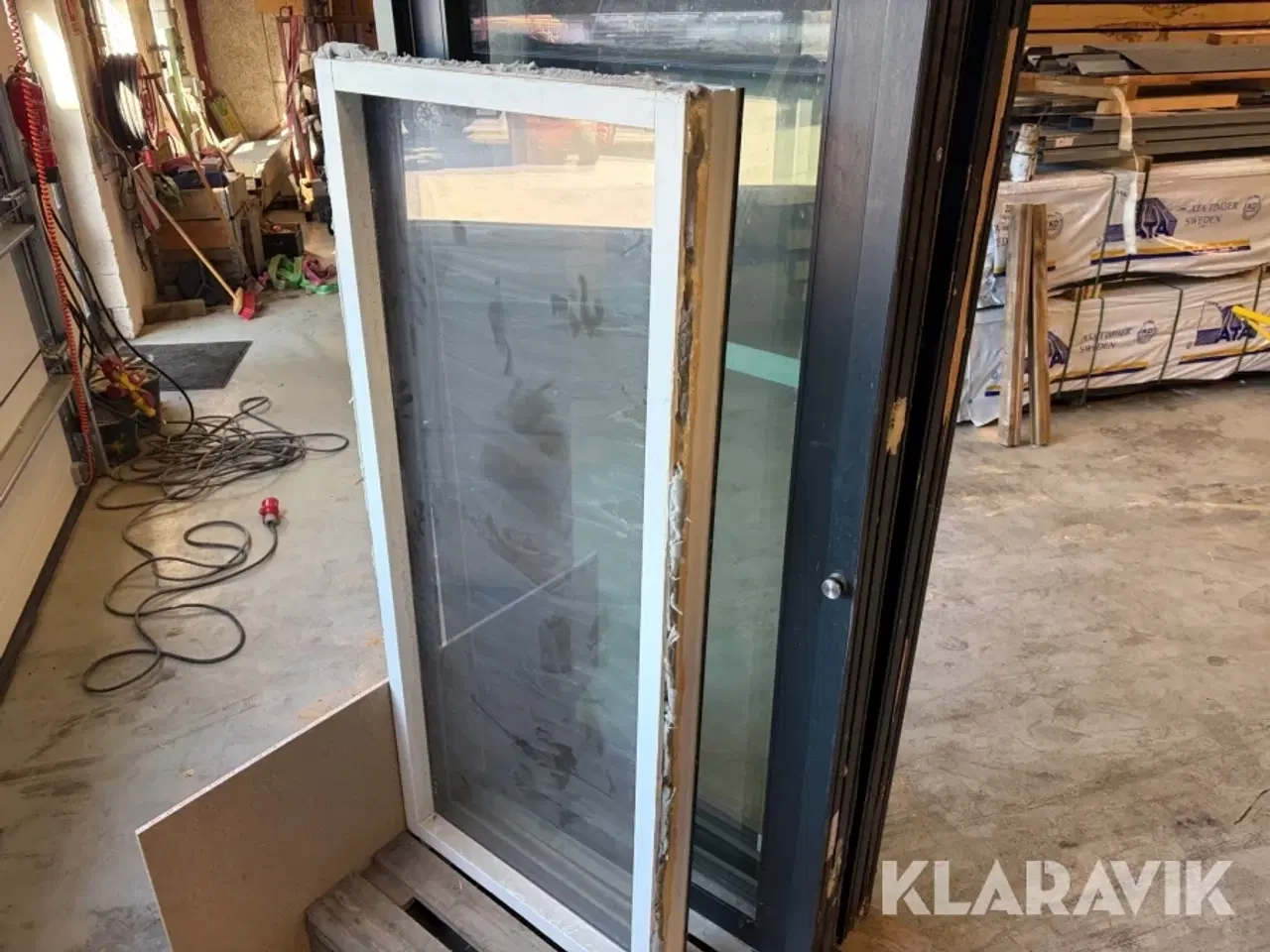 Billede 3 - Døre og vindue Træ alu 3 styk