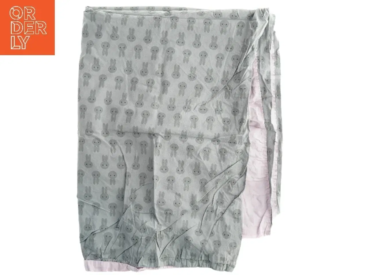 Billede 1 - Børnesengetøj med kanin-print (str. 90 x 130. cm)