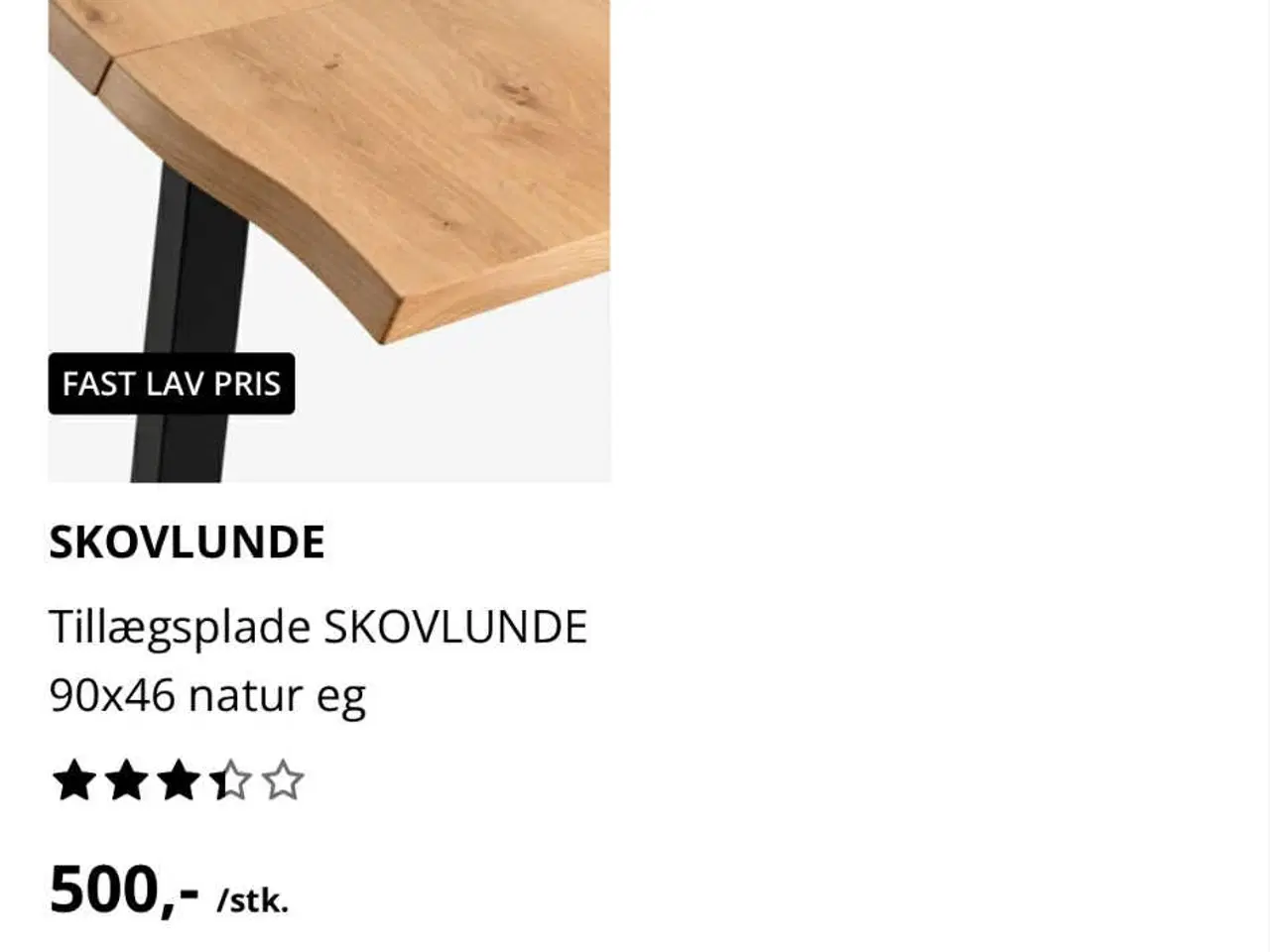 Billede 3 - Flot spisebord med 2 tillægsplader 