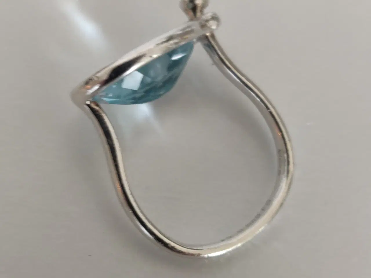 Billede 7 - Georg Jensen Savannah ring sterling Sølv blå topas