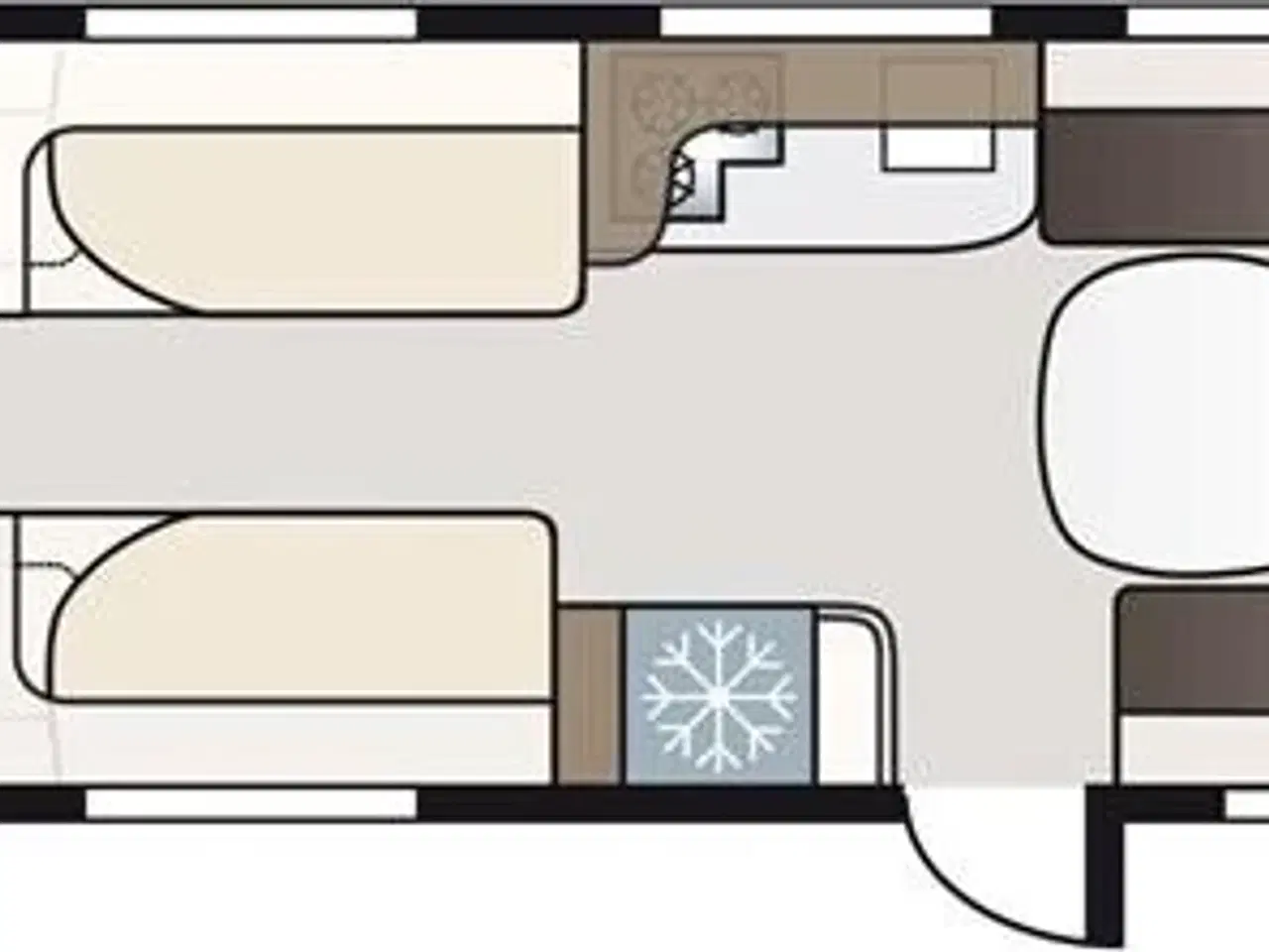 Billede 1 - Kabe SAFIR 600 TDL KS