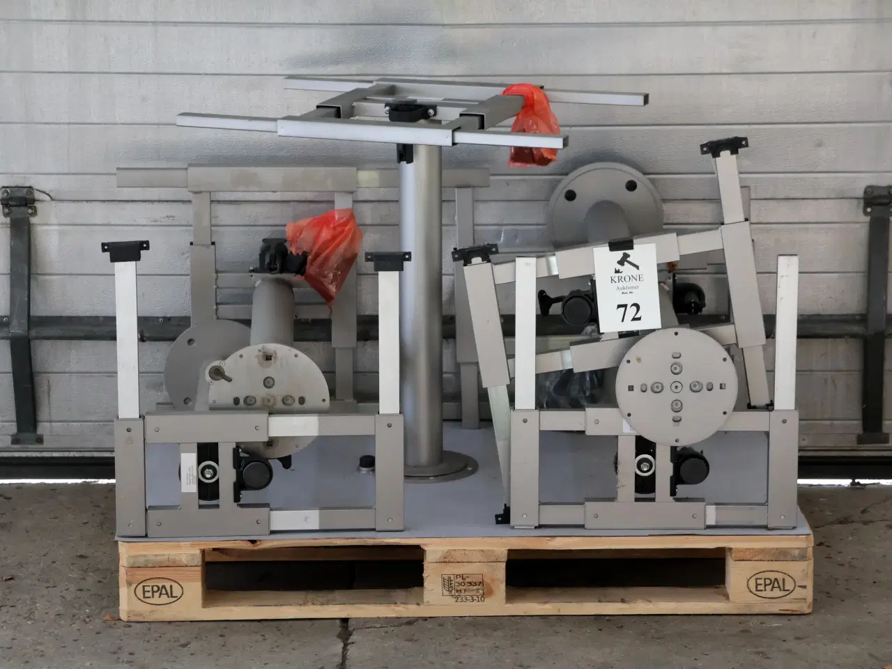 Billede 1 - 6 Stk Bordstel til campingvogn eller autocamper