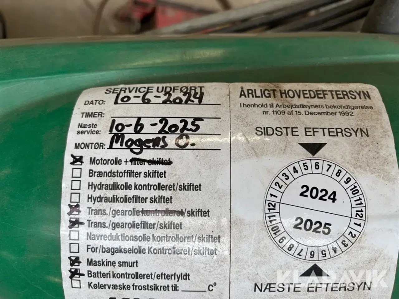 Billede 11 - Redskabsbærer Ferrari MC 340 PS L100 med rotorharve og såkasse