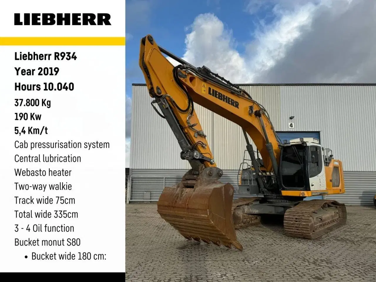 Billede 1 - Liebherr R 934