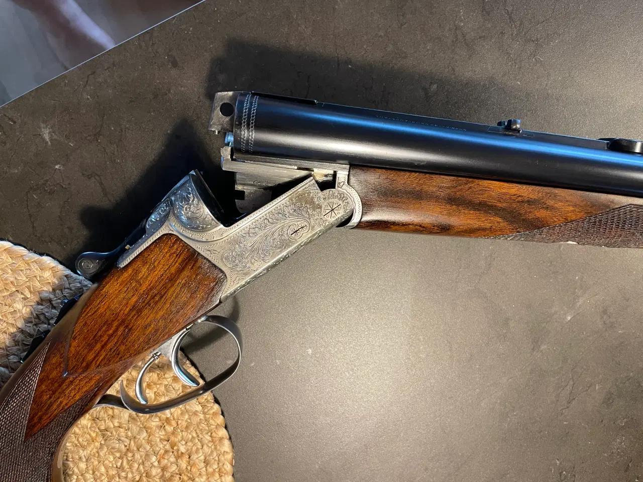 Billede 15 -  Lux Merkel drilling 12/70 & 7x65R m skæftemagasin