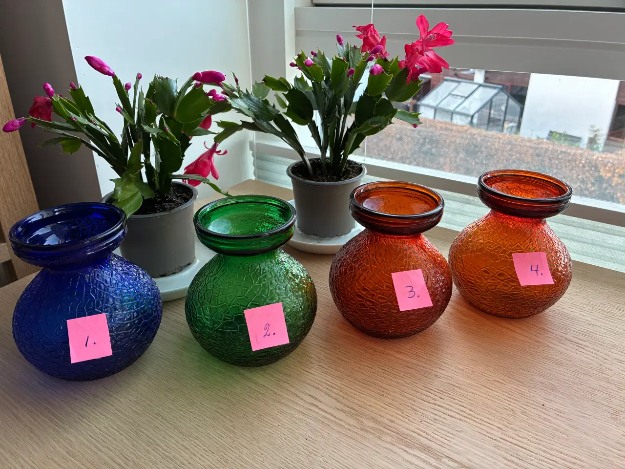 Billede 2 - Ældre hyacintglas fra Fyens Glasværk