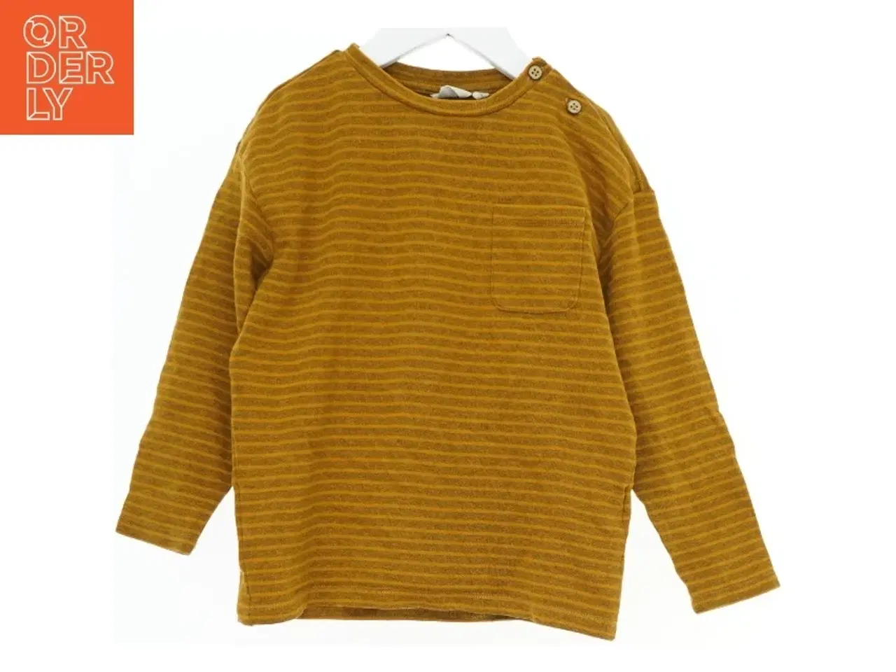 Billede 1 - Strikket stribet trøje fra Lil atelier (str. 116)