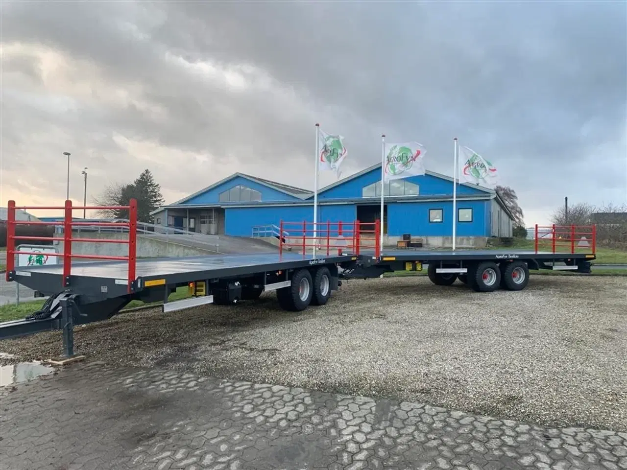 Billede 11 - Agrofyn Trailers 7.50 meter ballevogne Kærretræk - 2 x 7,50 meter ballevogne