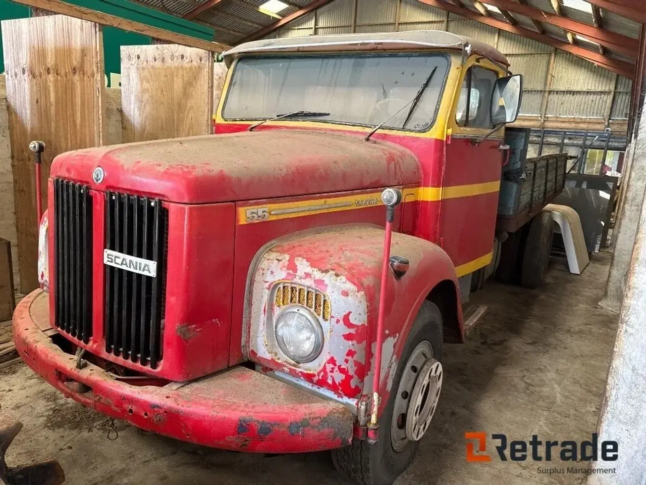 Billede 1 - Scania 55 Veteran lastbil Reparationsobjekt