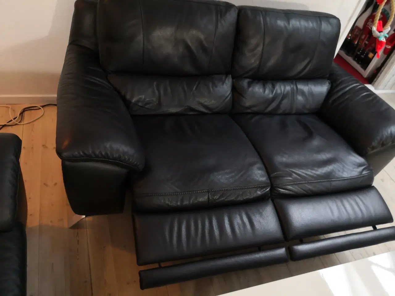 Billede 5 - Læder sofa 