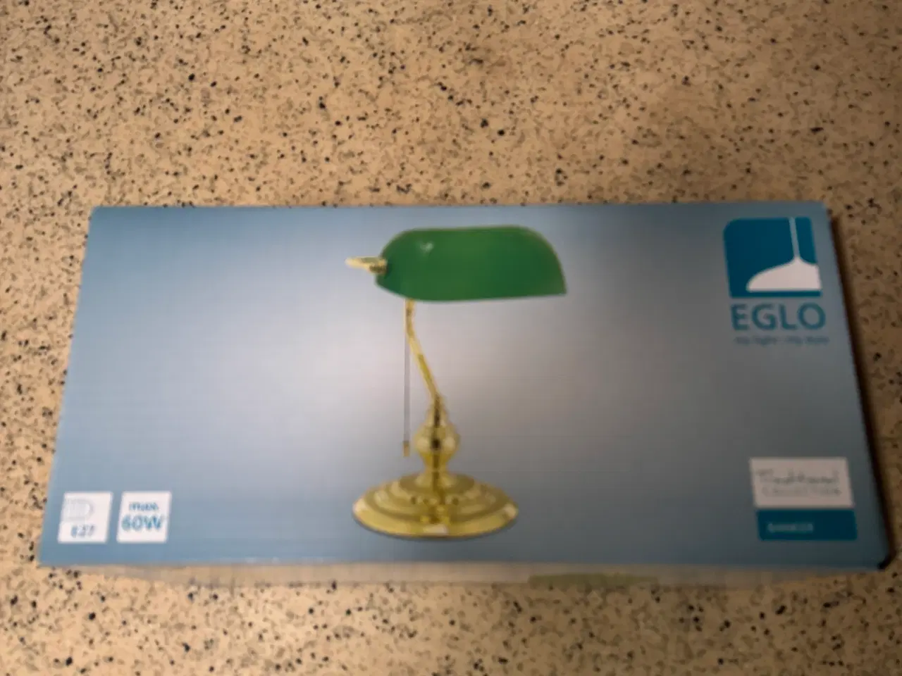 Billede 3 - Bordlampe Banker grøn - Eglo