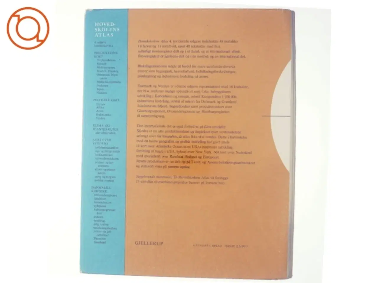 Billede 3 - Hovedskolens Atlas fra Gjellerup