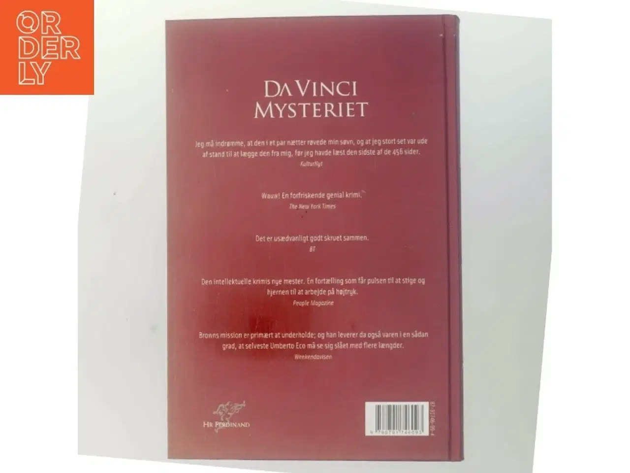 Billede 3 - Da Vinci mysteriet af Dan Brown (Bog)