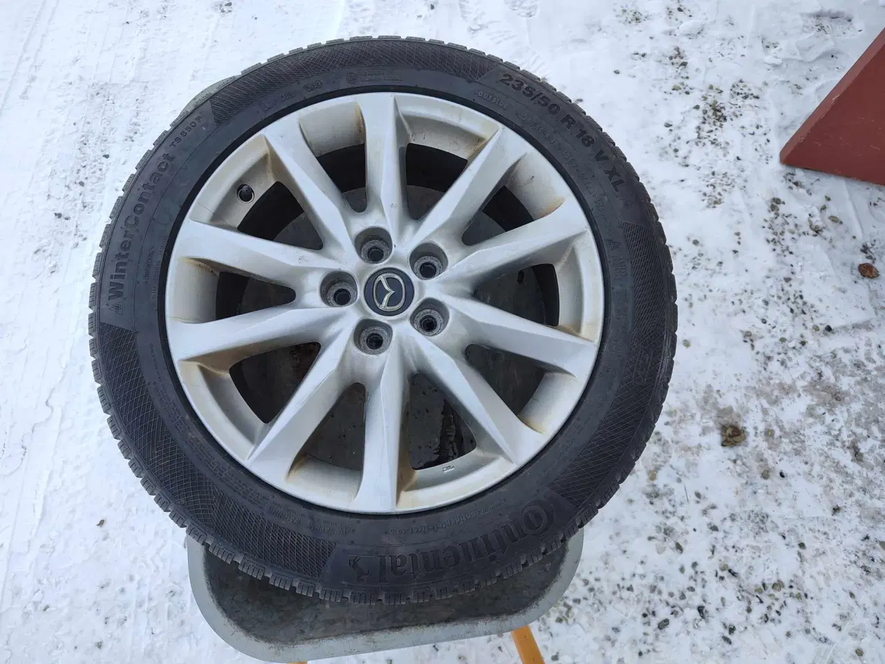 Billede 4 - Vinterdæk 18" Mazda alufæle