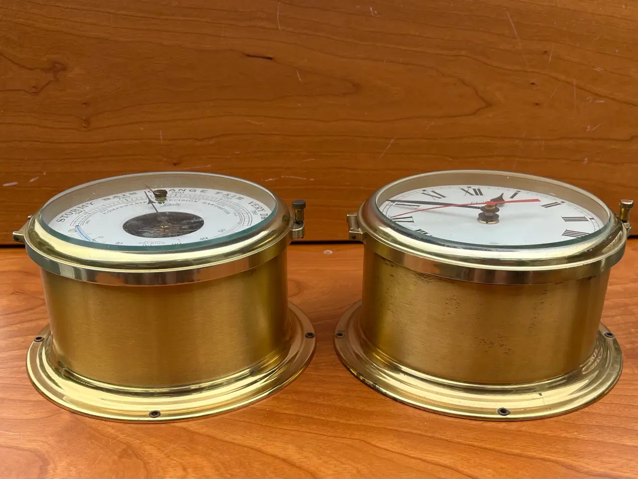 Billede 2 - Skibs ur og barometer