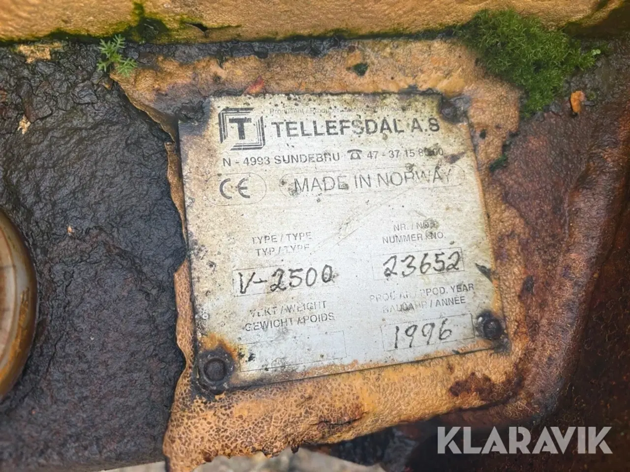 Billede 5 - Sneplov/V-plov Tellefsdal V-2500