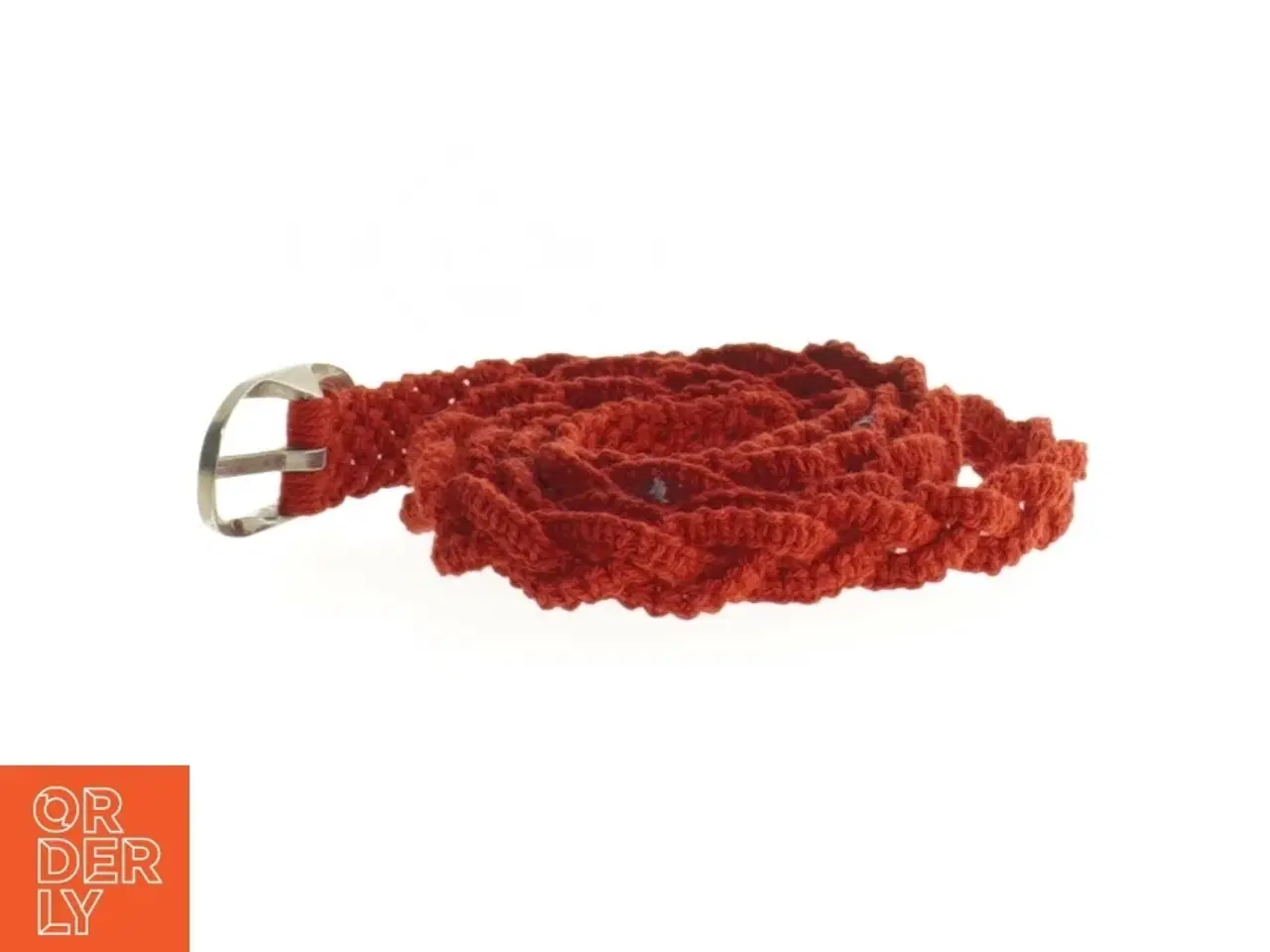 Billede 3 - Hæklet bælte (str. 94 x 1 cm)