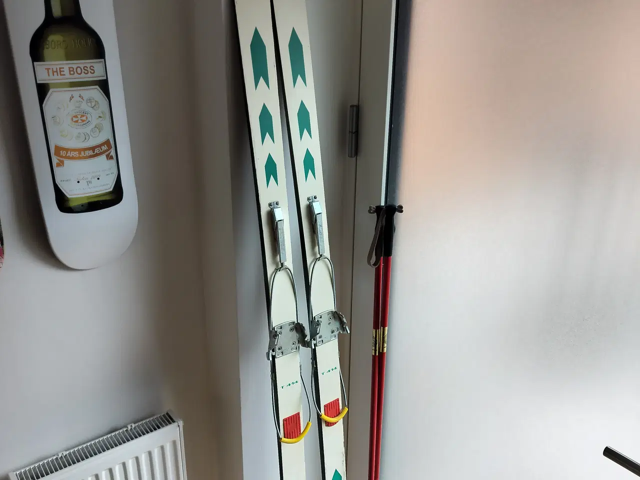 Billede 1 - Retro langrendsski i træ