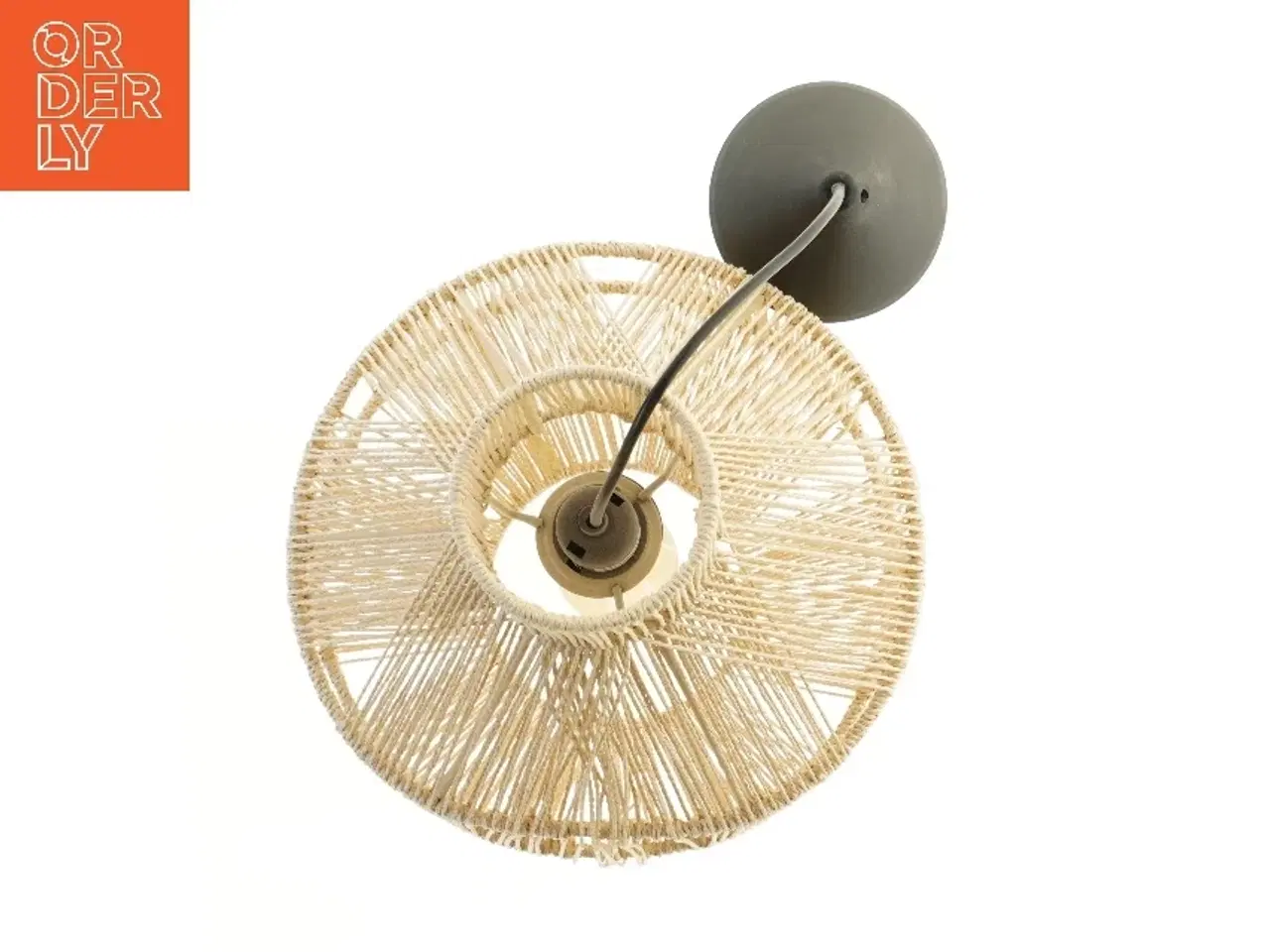 Billede 3 - Pendellampe med snor fra Jysk (str. 37 cm)