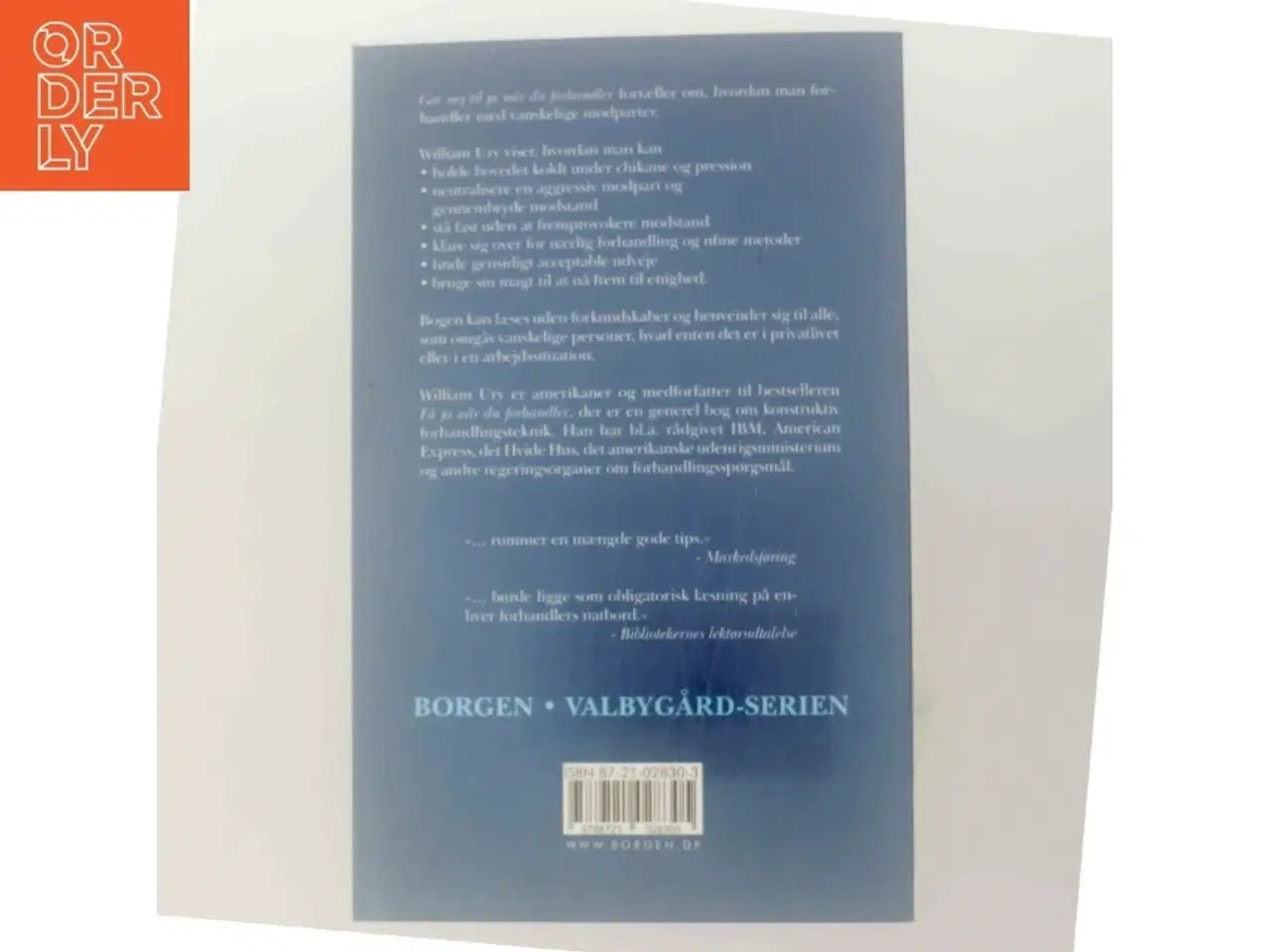 Billede 3 - Gør nej til ja - når du forhandler af William Ury (Bog)