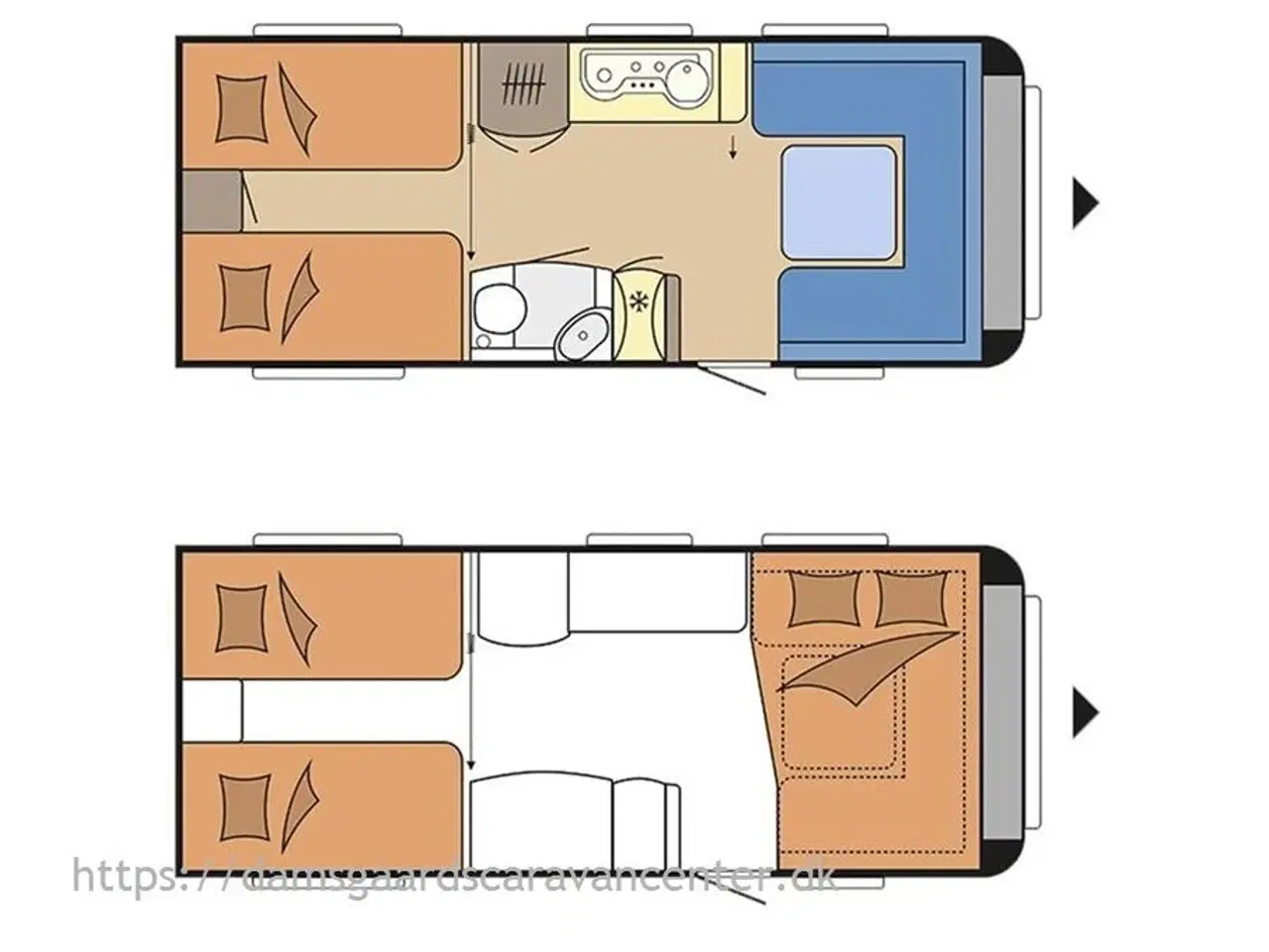 Billede 8 - 2019 - Hobby Prestige 560 LU   Enkeltsenge-Mover-Gulvtemp.-Telt