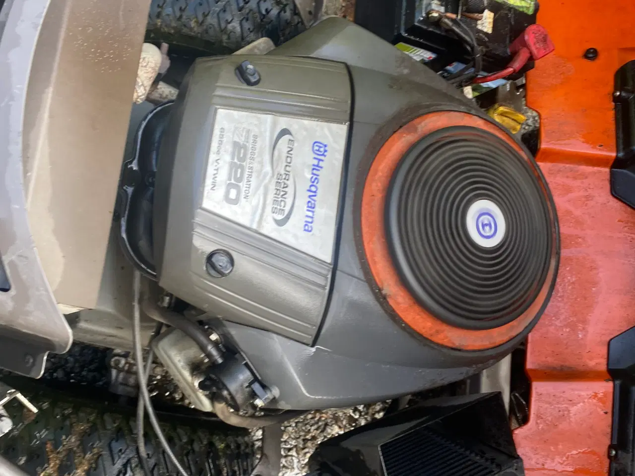 Billede 5 - Husqvarna r422tsawd med helt nyt klippebord 