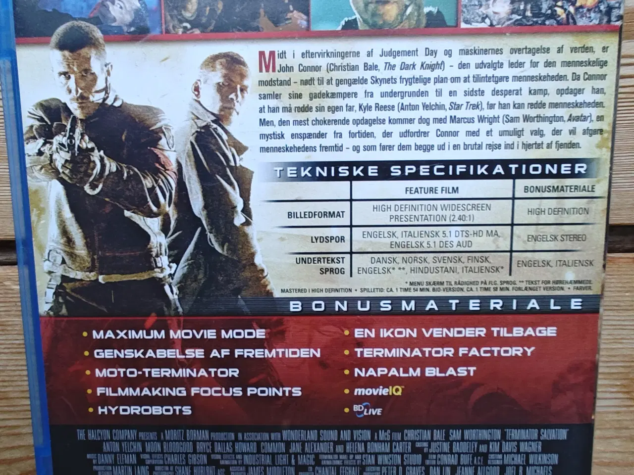 Billede 2 - Terminator Salvation Bluray