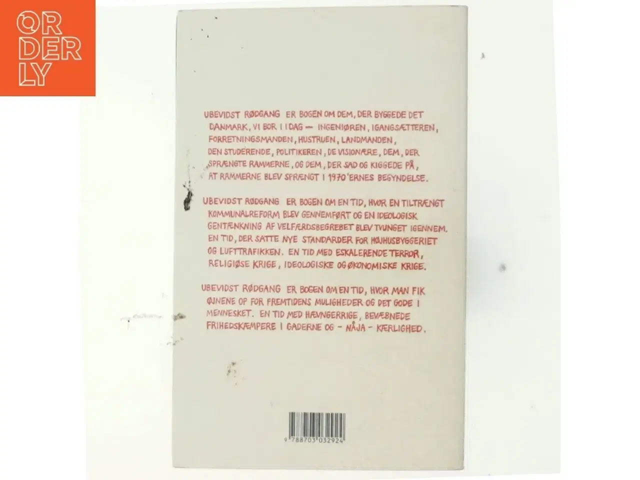 Billede 3 - Ubevidst rødgang : ingeniørroman af Lars Frost (f. 1973-10-07) (Bog)