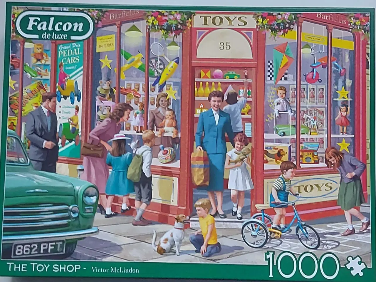 Billede 1 - Falcon de luxe puslespil 1000 brikker 