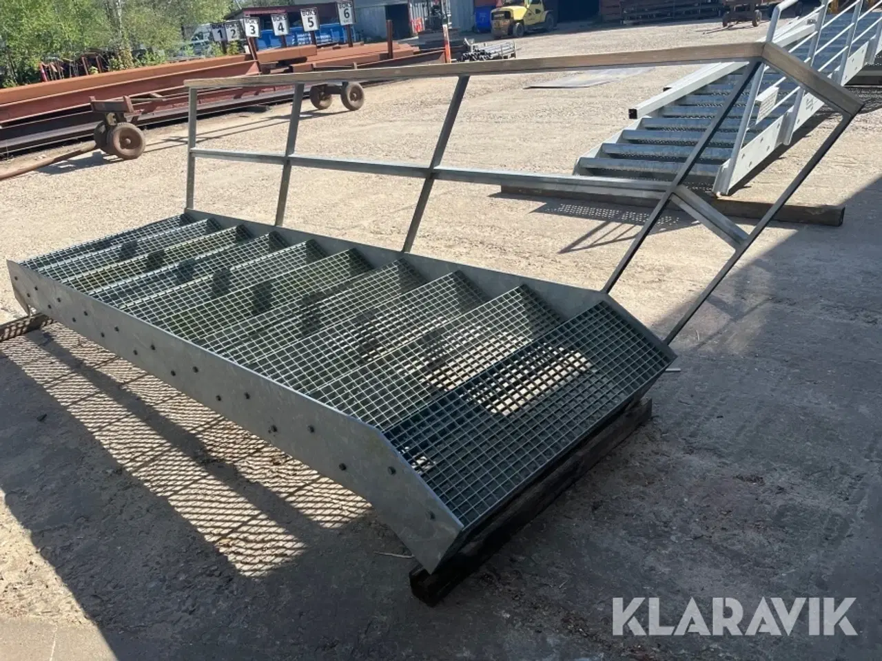 Billede 4 - Trappe galvaniseret