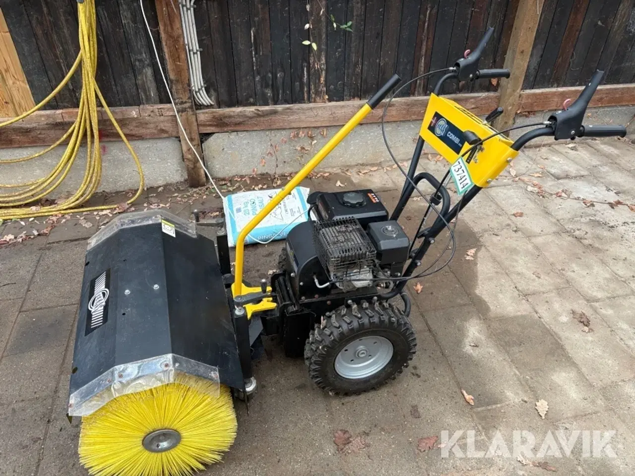 Billede 1 - Fejemaskine med Sneslynge Texas Combi 800TGE