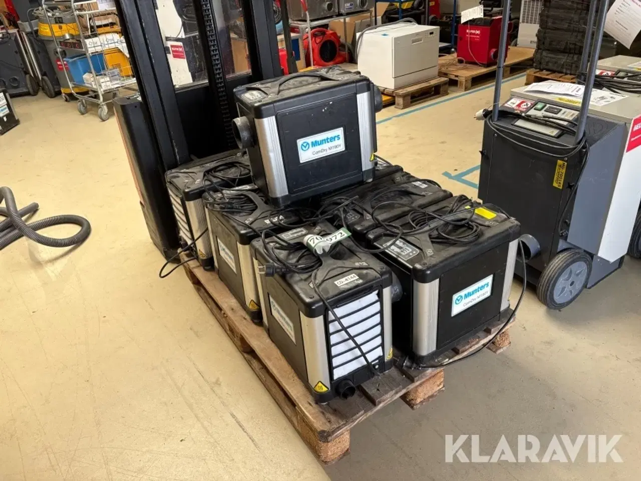 Billede 3 - Affugtere Munters ComDry M190Y - 8 stk