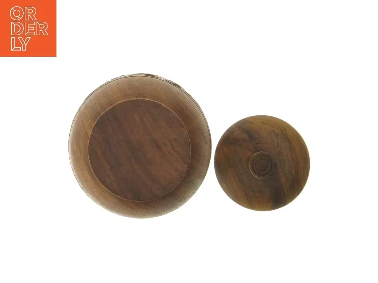 Billede 3 - Trækrukke med låg (str. Ø 8 cm længde 8 cm)