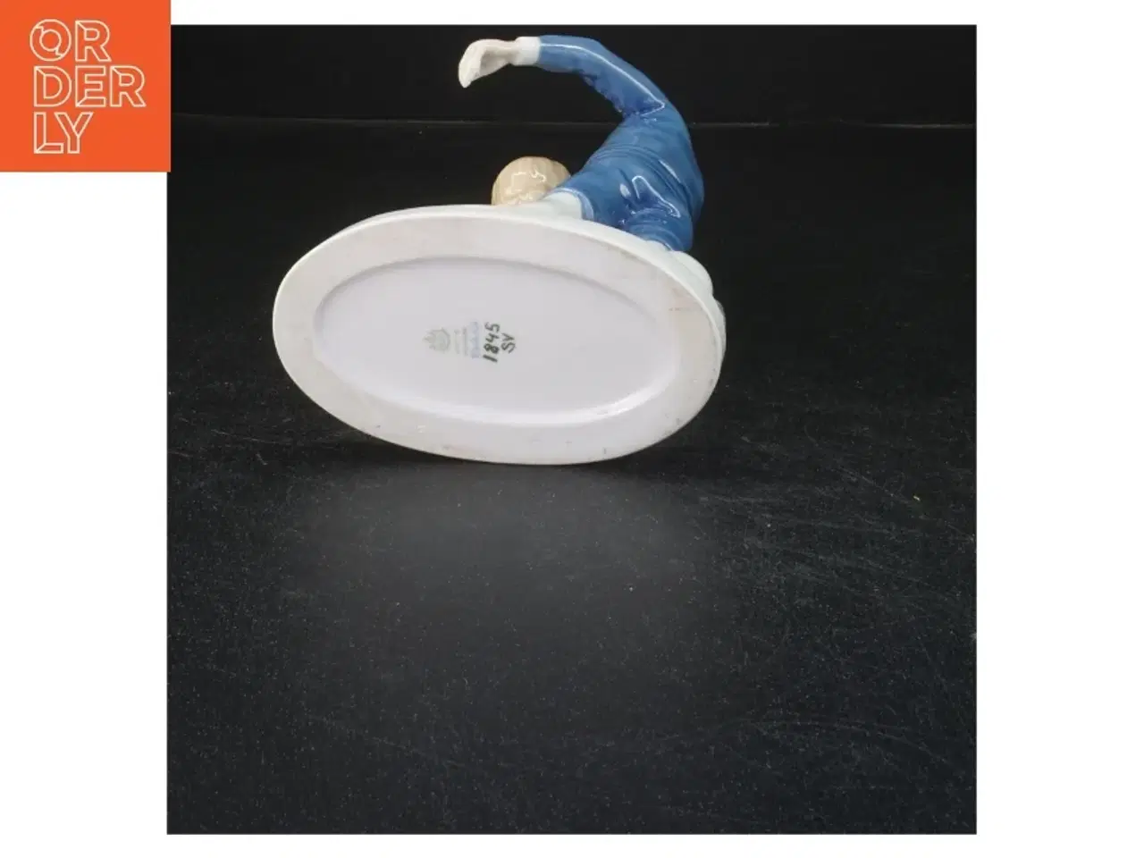 Billede 3 - Porcelænsfigur af dansende par fra B&G (str. 21x12 cm)