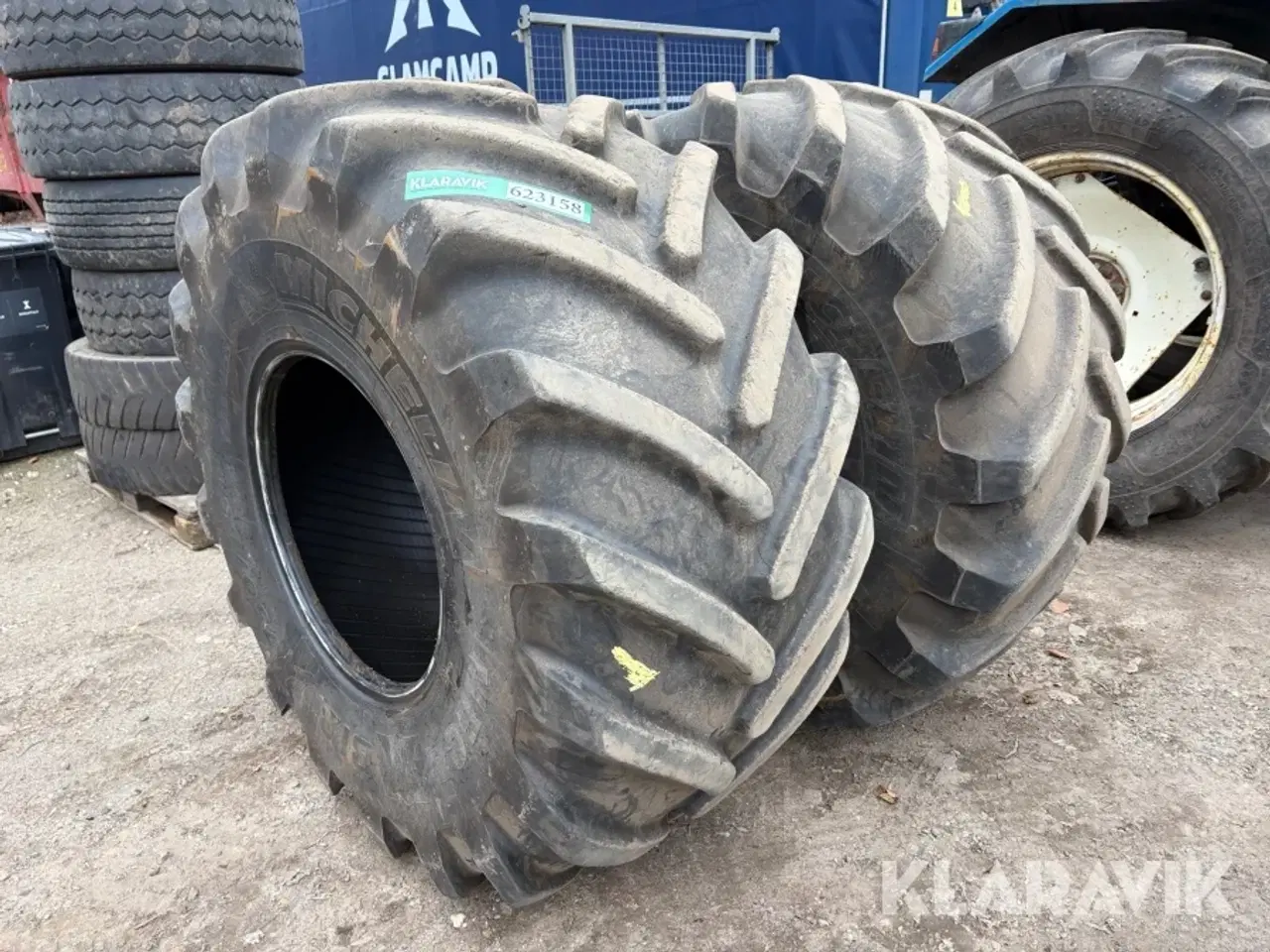 Billede 4 - Landbrugsdæk Michelin MecaXbib