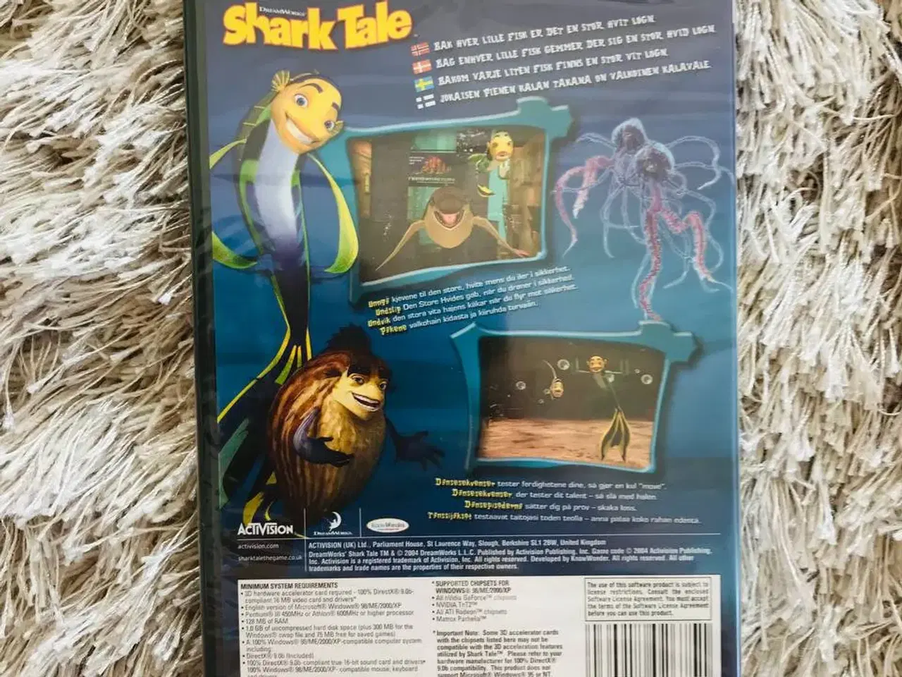 Billede 2 - Shark Tale pc cd-rom spil fra 2004 uåbnet