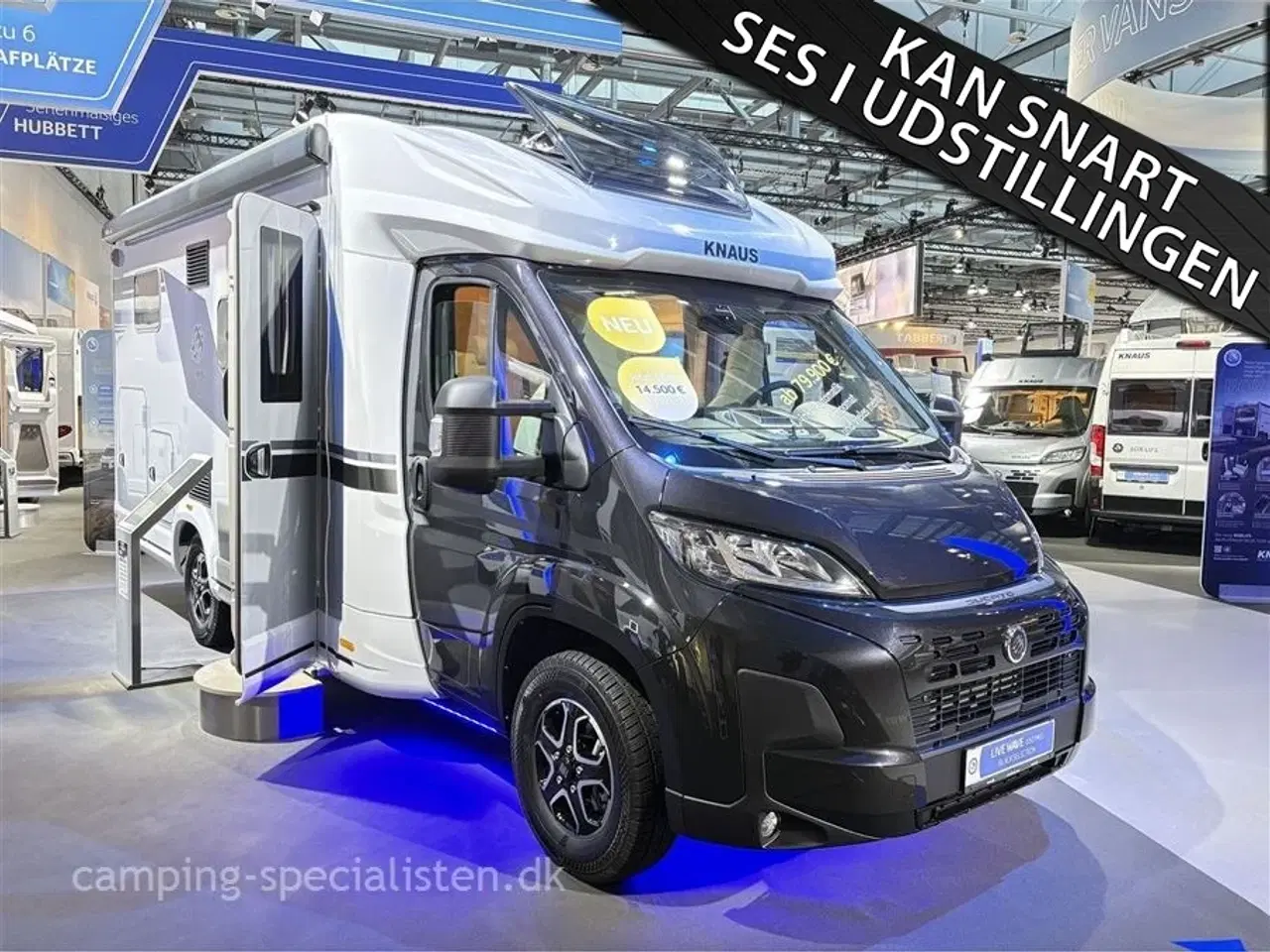 Billede 1 - 2026 - Knaus L!VE TI 650 MEG   NYHED! Knaus LIVE TI 650 MEG Black Selection 2026 - Kommer til foråret hos Camping-Specialisten.dk